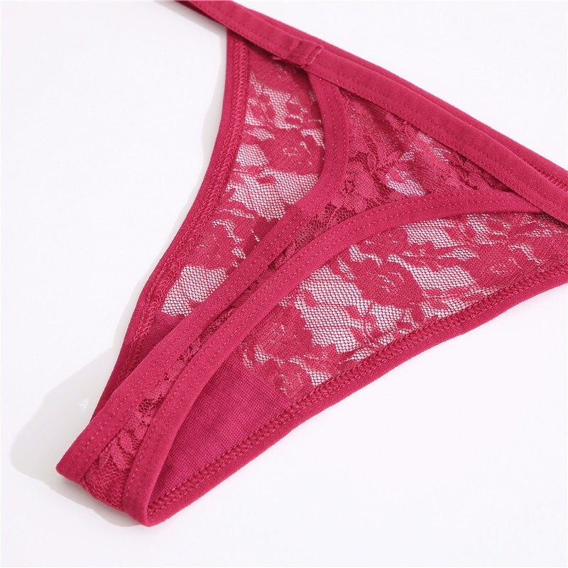 Women Sexy G-String Underwear Lace Panties Lingerie Thong Low Waist Intimates
