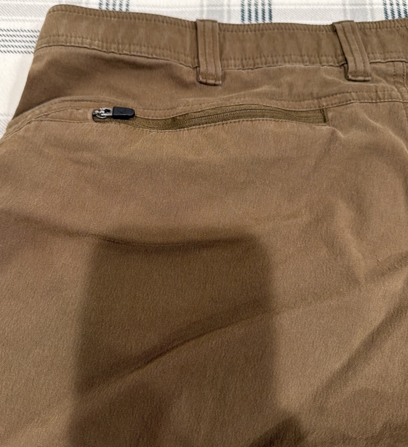 Eddie Bauer First Ascent Pants Men 36×30 Brown Guides Day Off Tactical Hiking