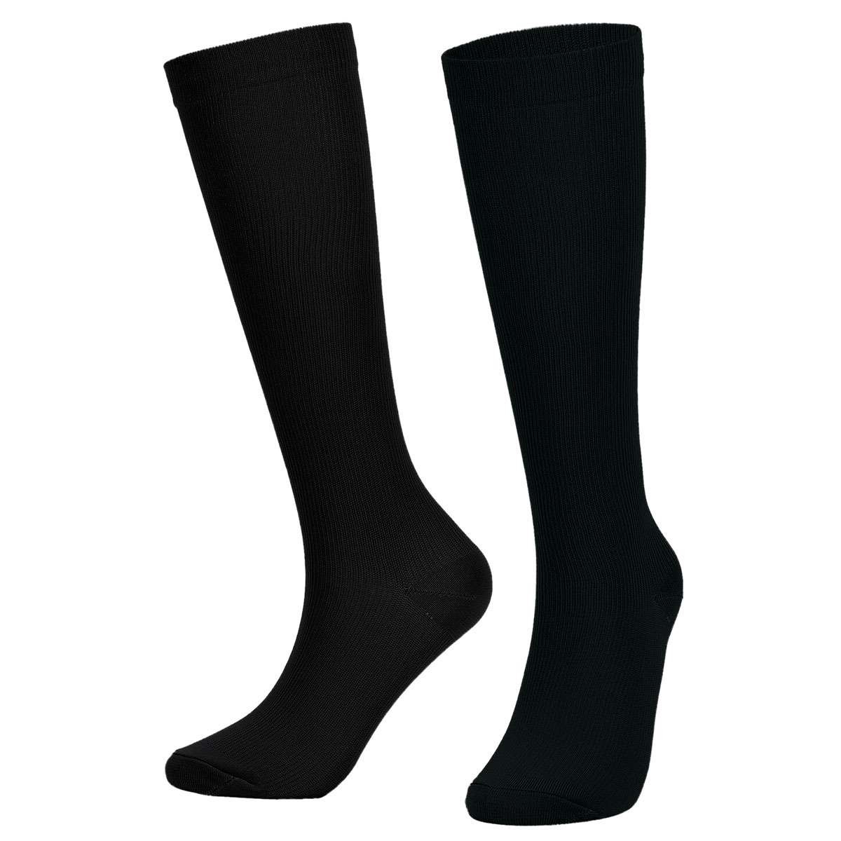 S M L XL 2XL 3XL 4XL Wide Calf Plus Size Compression Socks Women Men 20-30mmHg