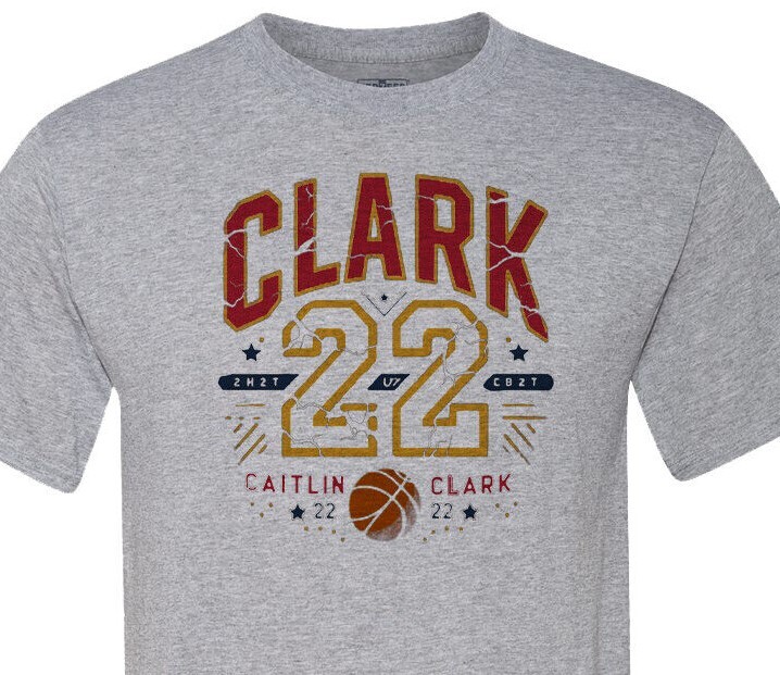 Indiana Fever – Caitlin Clark – 22 – WNBA – Goat – Top Seller – Distressed