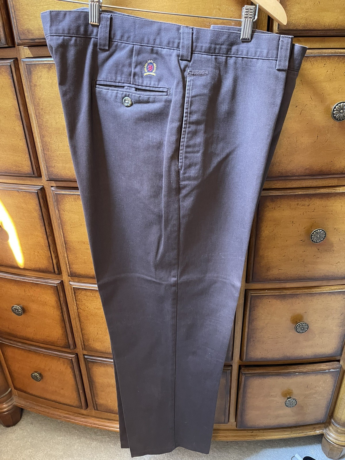 Tommy Hilfiger Men’s Straight Fit Pants 42×32