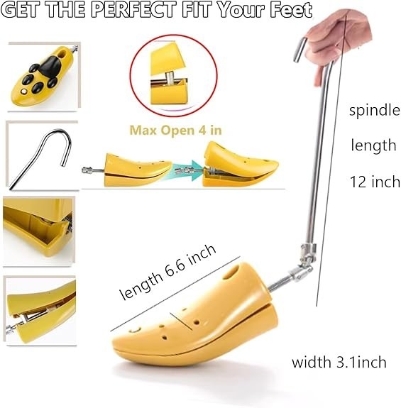 Shoe Boot Stretcher,1PCS Universal Size Men Women for Cowboy Boot Adjustable