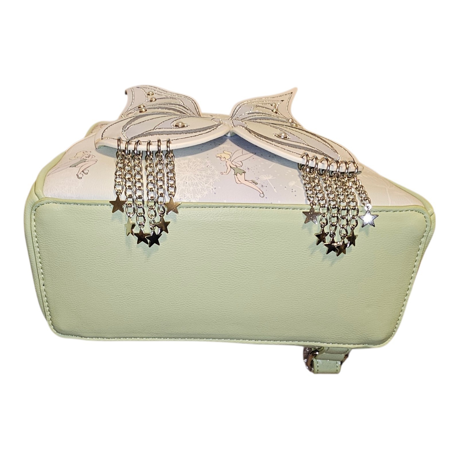NWT Danielle Nicole Disney Peter Pan Tinker Bell Wings Dangle Mini Backpack