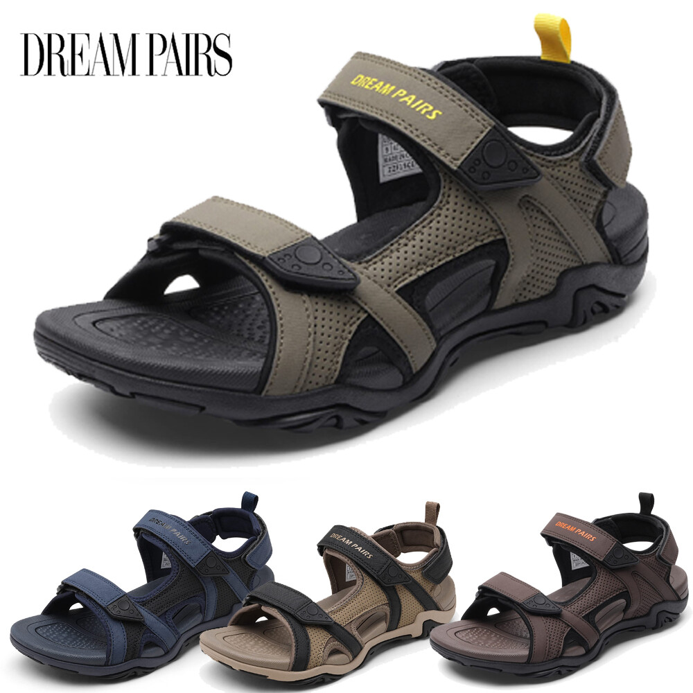 DREAM PAIRS Men Athletic Sandals Beach Sandals Sport Outdoor Arch Support Shoes