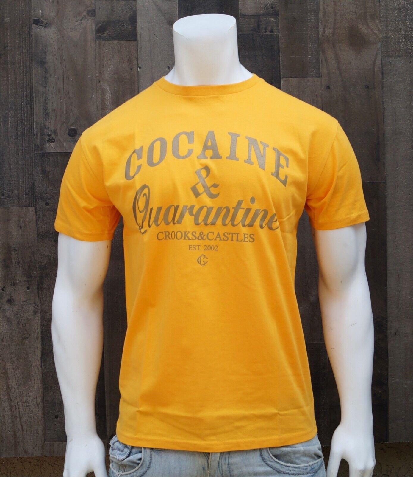 New Crooks Castles Streetwear QS2003712 Coca Mens Graphic S/S T Shirt RCRCA-23
