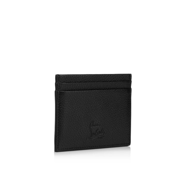 Kios Card Holder – Black Grained Calf Leather