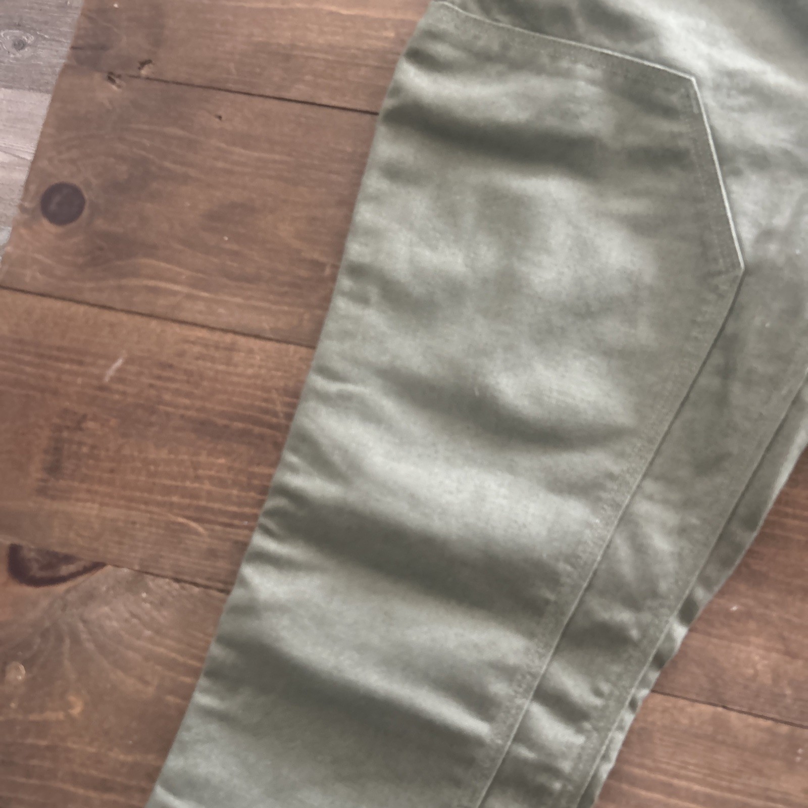 Patagonia Women’s Pants 8 All Seasons Hemp Canvas Double Knee Fatigue Green