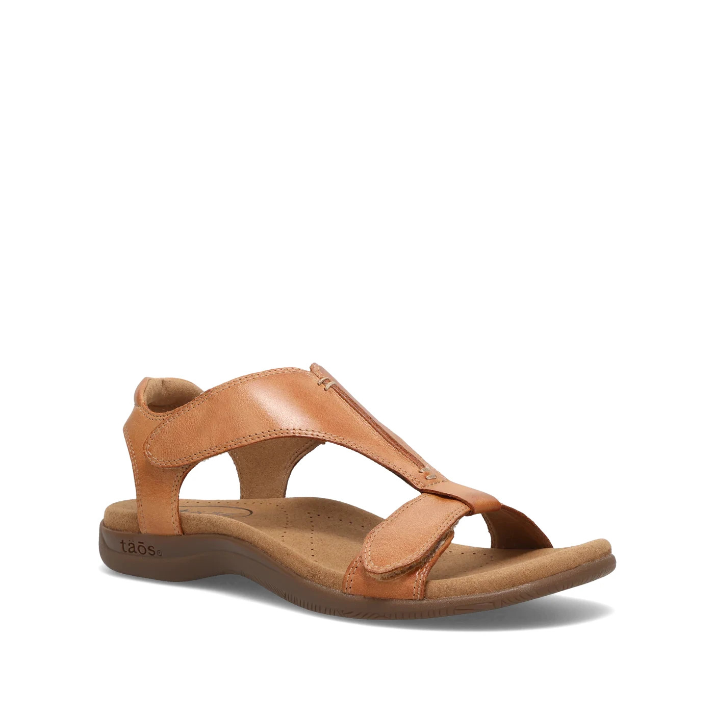 Women’s New TAOS “The Show” Premium Leather Sandal – Caramel – All Sizes