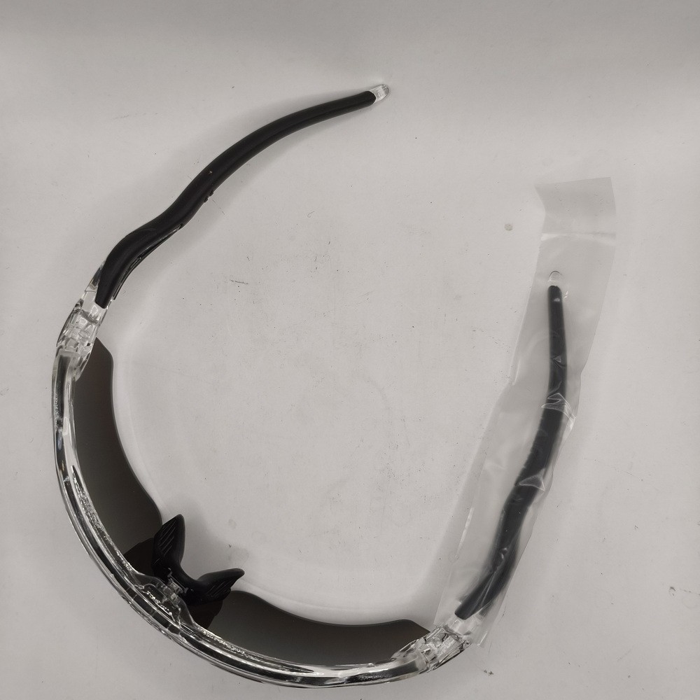 New Oakley OO9208 Radar EV Path Sunglasses Clear Gray Frame Prizm Mirrored Lens