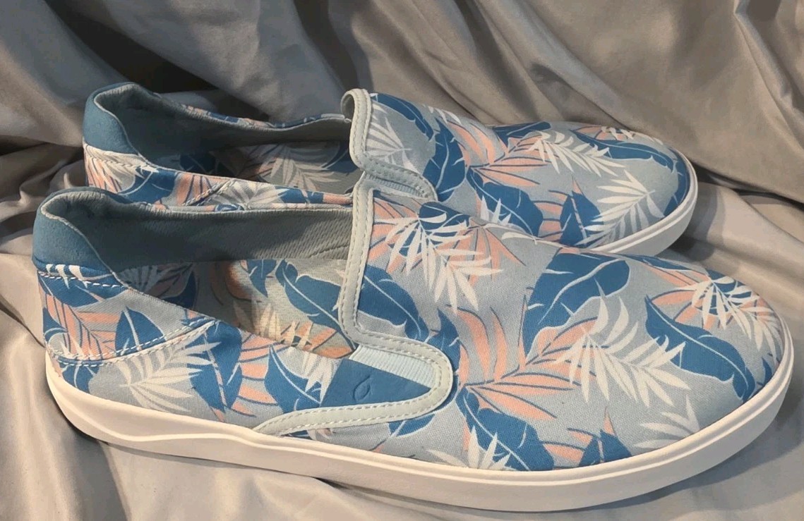 Olukai Lae‘ahi Pa‘i Slip On Shoes Swell Aloha Men Size 11 NWOB