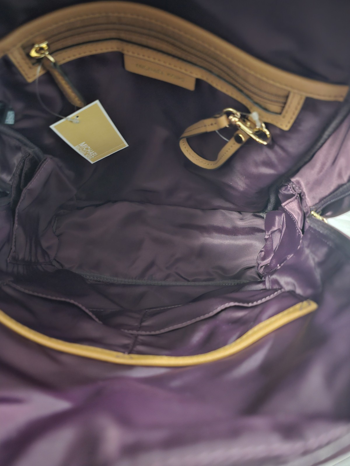 Michael Kors Burgundy Kelsey Nylon Backpack ~ LIGHT WEAR ~