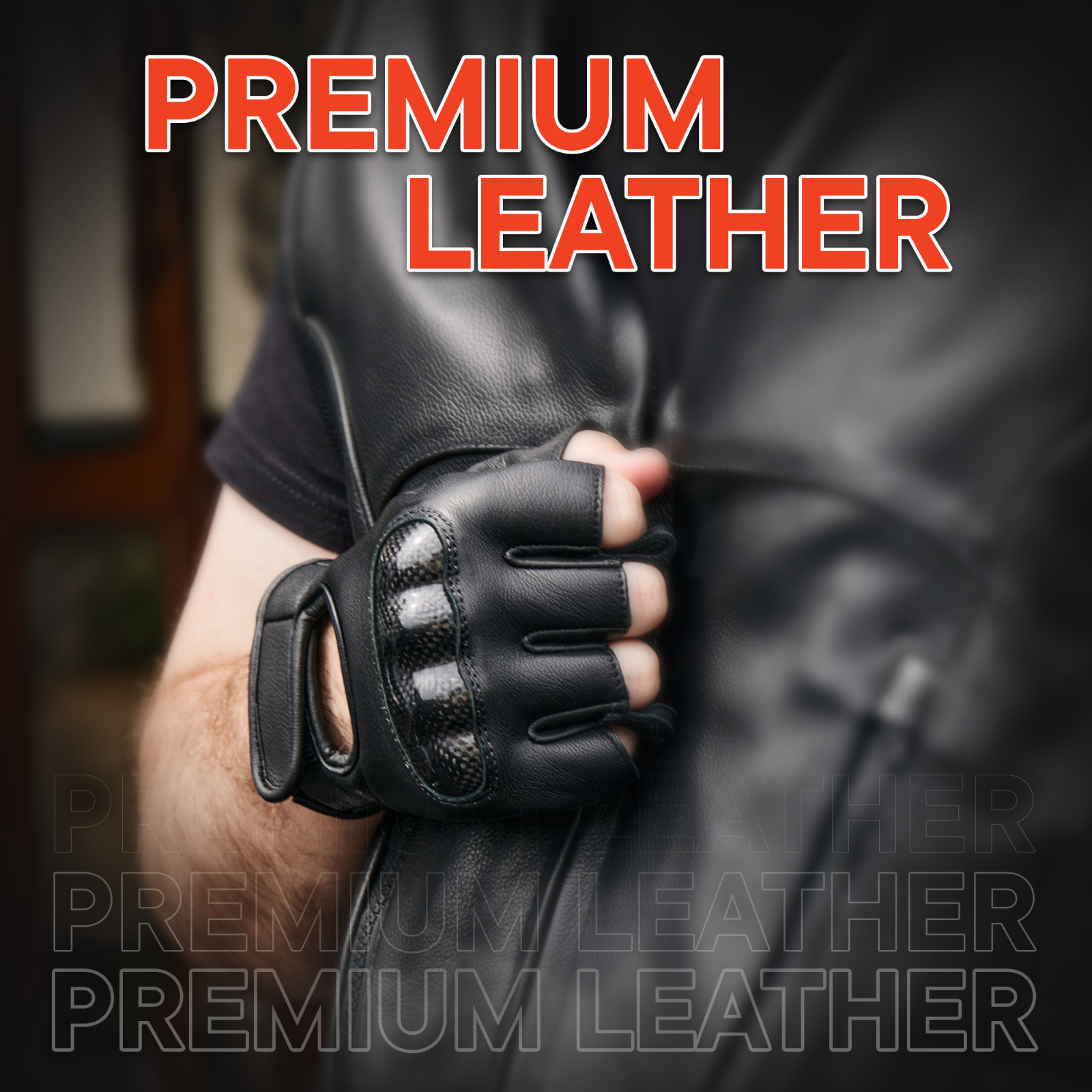 Men’s Tactical Fingerless Gloves Military Shooting Hard Knuckle Airsoft Gloves