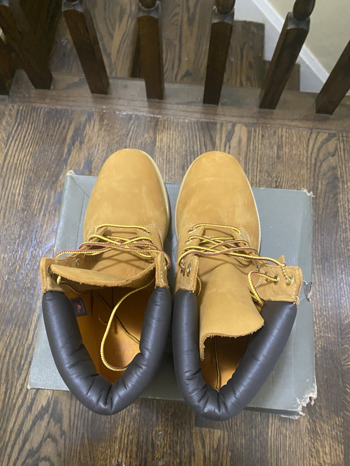 Timberland Mens’s Boots 6 Inch Premium Wheat Nubuck Size 11 New with Box