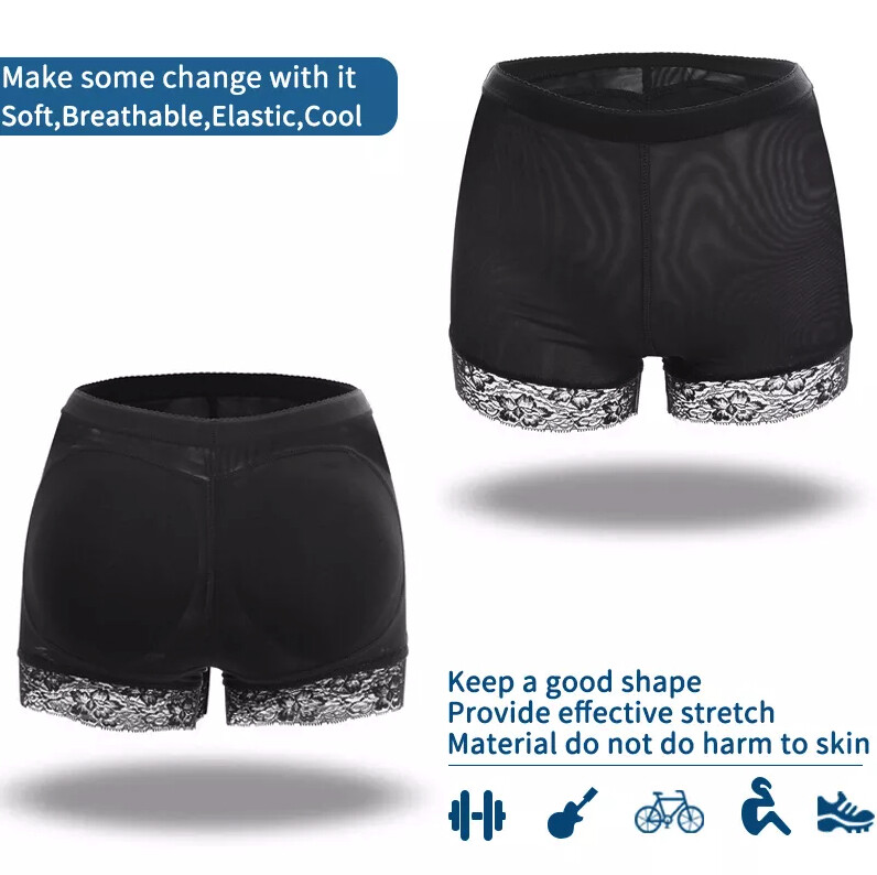 Booty Shaper Padded Underwear Panty Women’s FAKE ASS Butt Lifter & Hip Enhancer