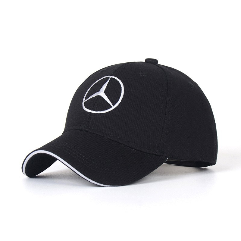 Mercedes-Benz Embroidered Logo hat Baseball cap Golf hat Adjustable Free Tax