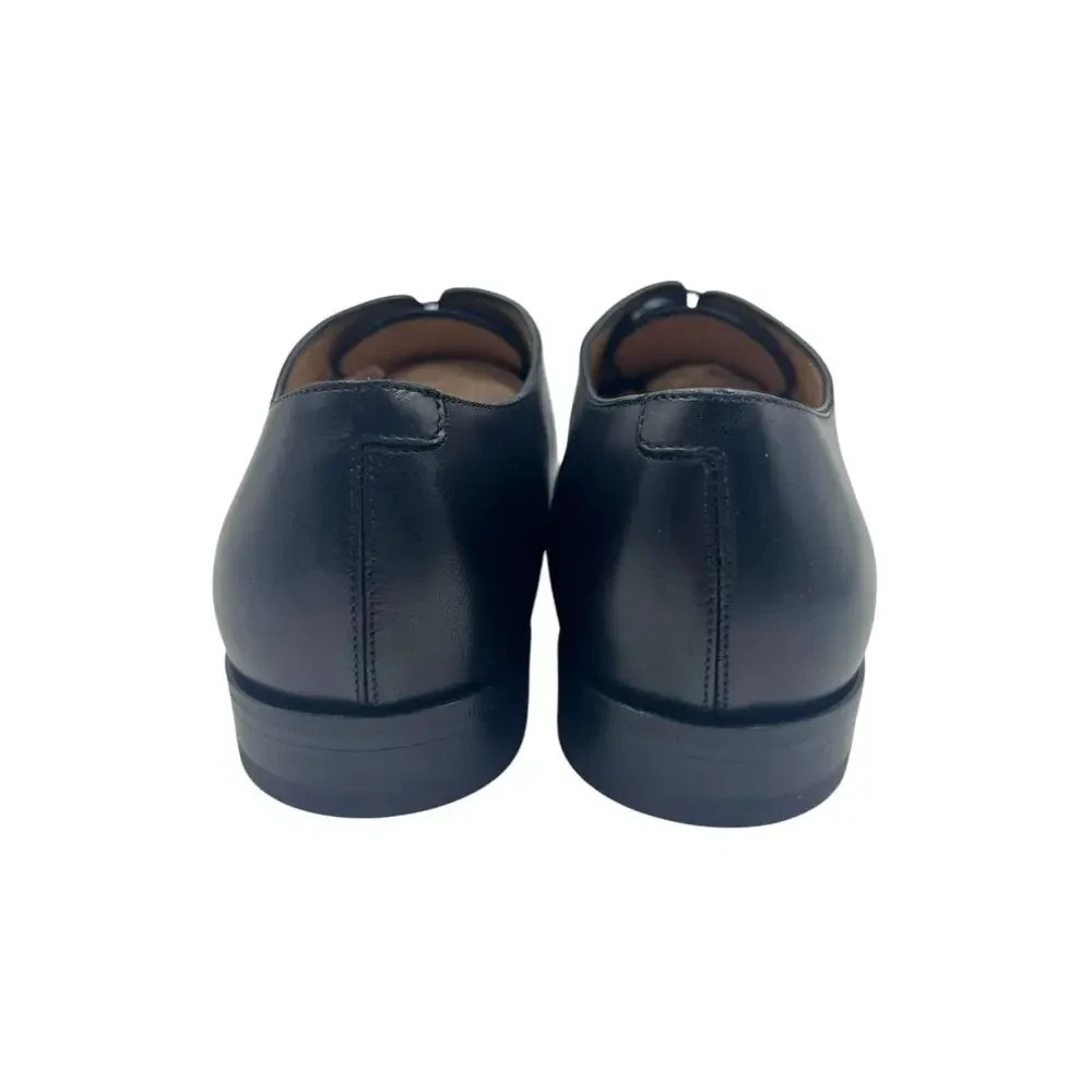 Salvatore Ferragamo Mens New In Box Geoffrey Black Leather Loafers many sizes!