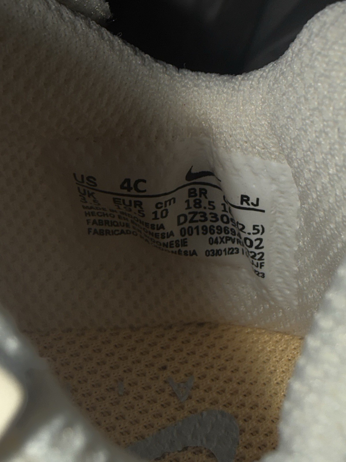 AIR MAX 1 SE EASYON (TD) Pale Ivory/Football Grey TD 4C