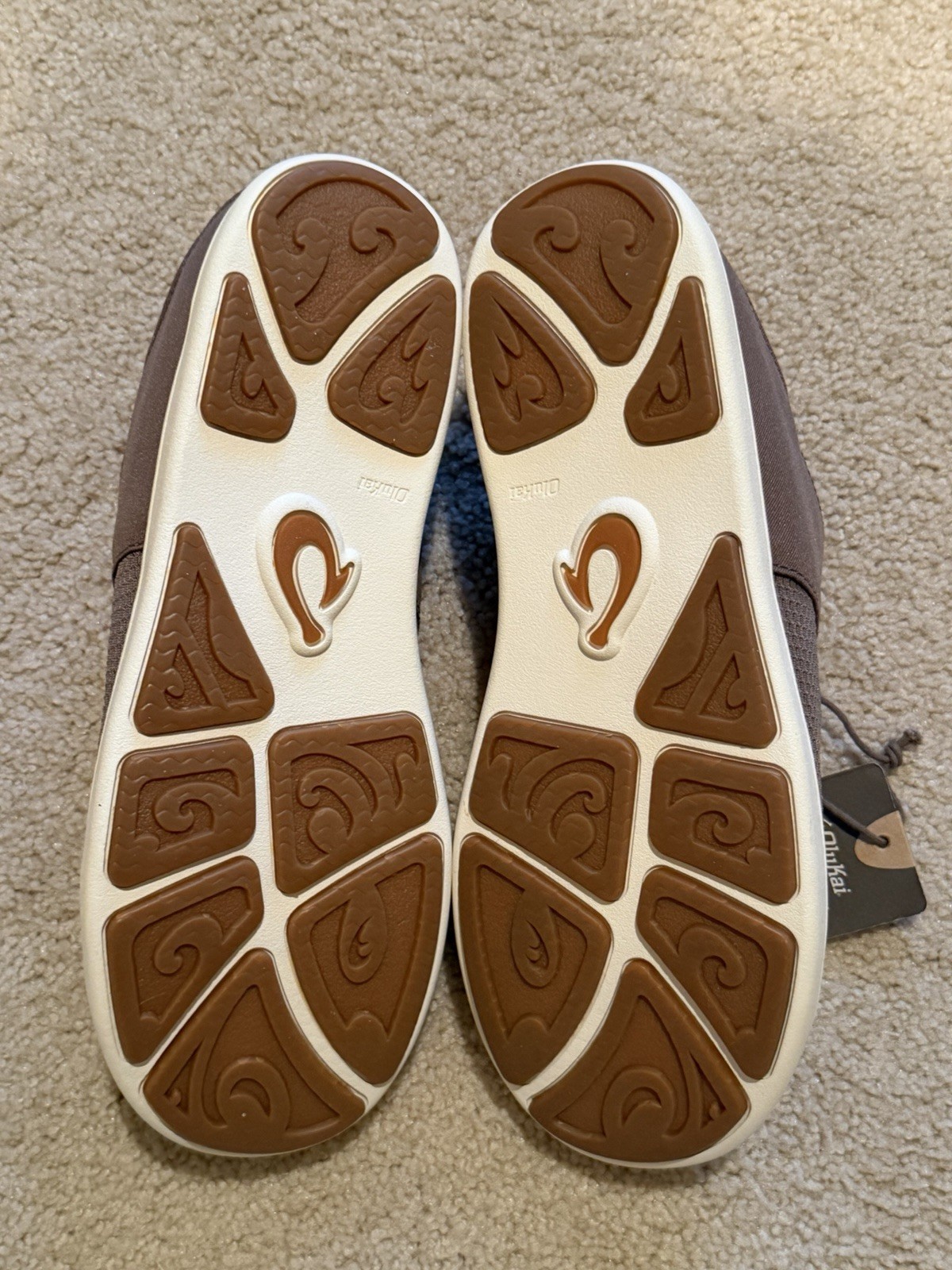 OluKai Nohea Moku Rock Mustang Brown Shoes Men’s Size 11