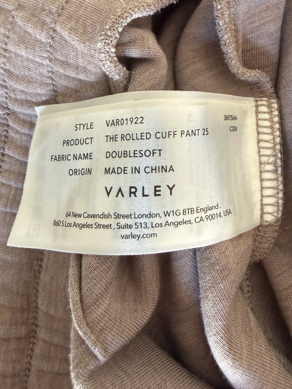 Varley The Rolled Cuff Pant