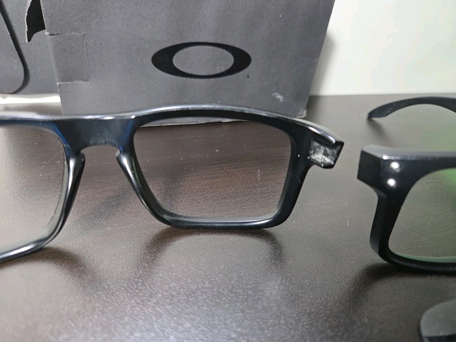 Oakley Holbrook BLACK Frames And Lenses Lot FOR PARTS ONLY