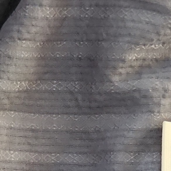 Women’s Top Vintage Dark Lavender Striped Slip with Lace Trim and Bow Detail