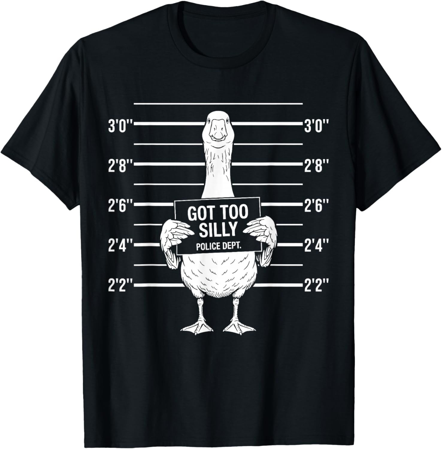Got Too Silly_ Funny Goose _ Goose Pun_ Goose Gift Unisex T-Shirt