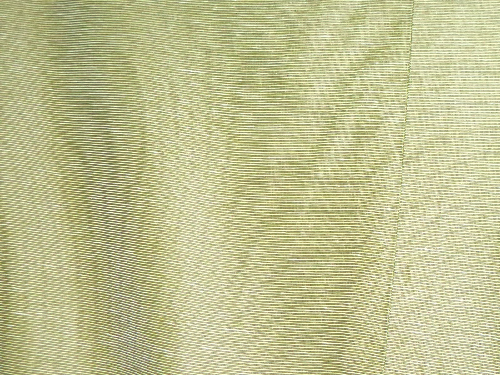 Vtg 50s Shawl Collar Dress Khaki Satin Fabric Teardrop Pearl Bead Accents Sz S