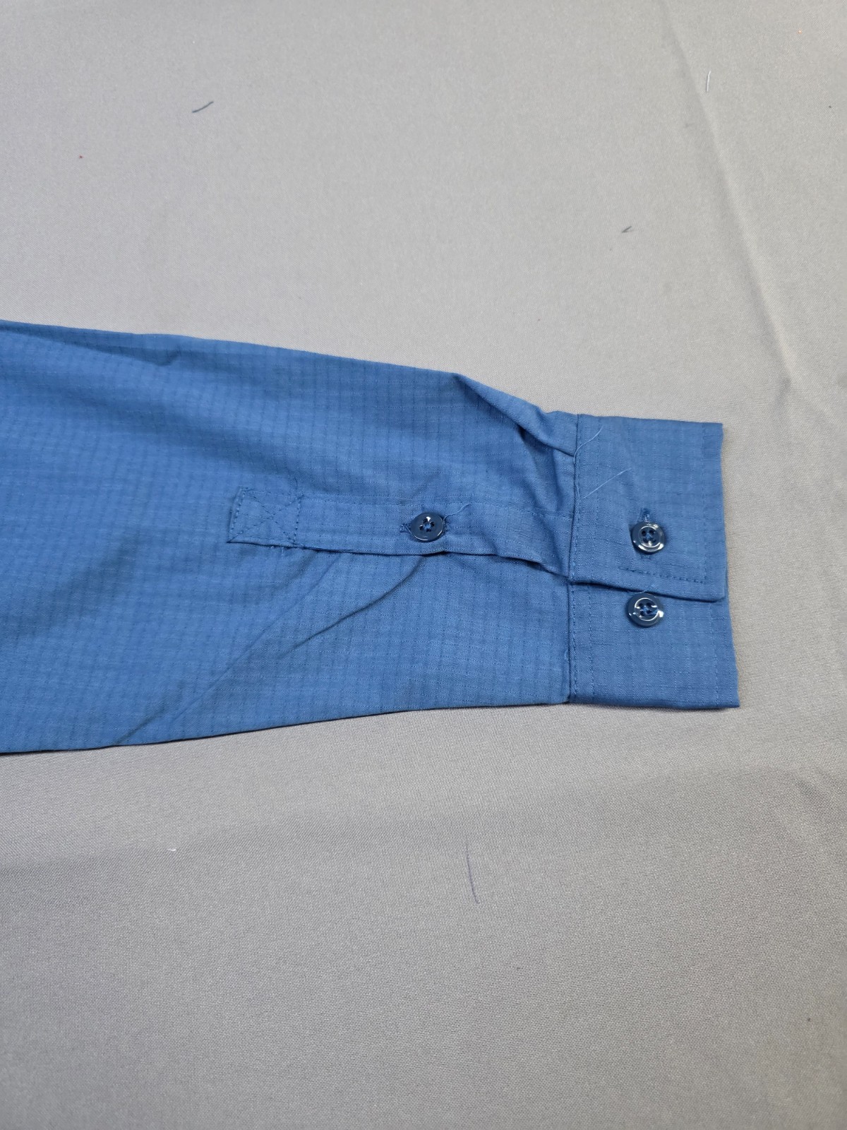 Carhartt Mens Long-Sleeve Button-Down Work Shirt, Blue