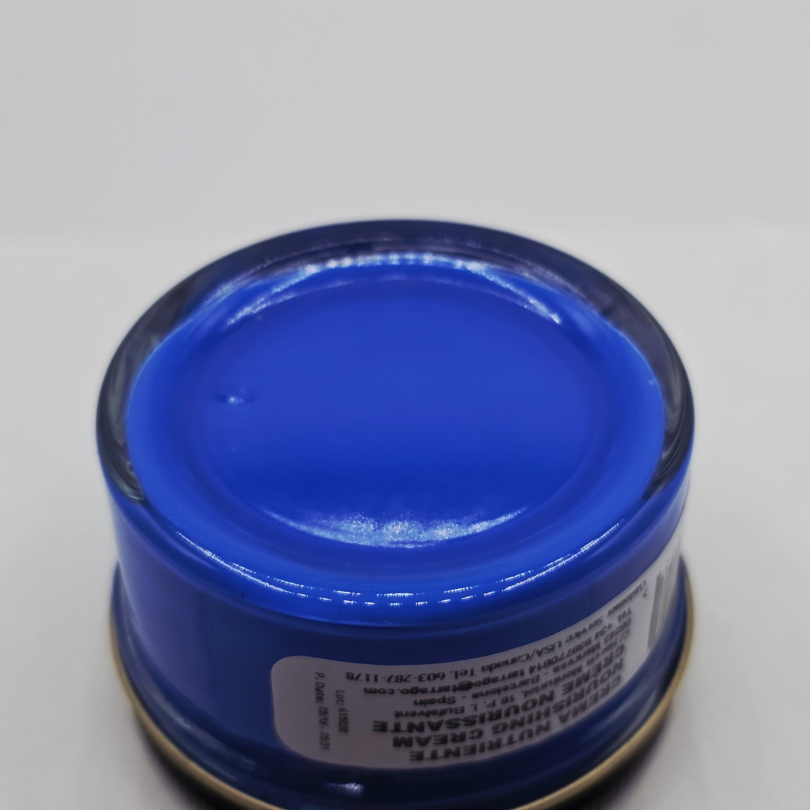 Tarrago Shoe Polish # 22 Daphne Blue Cream Leather Protector 1.76 oz. 50ml Boot