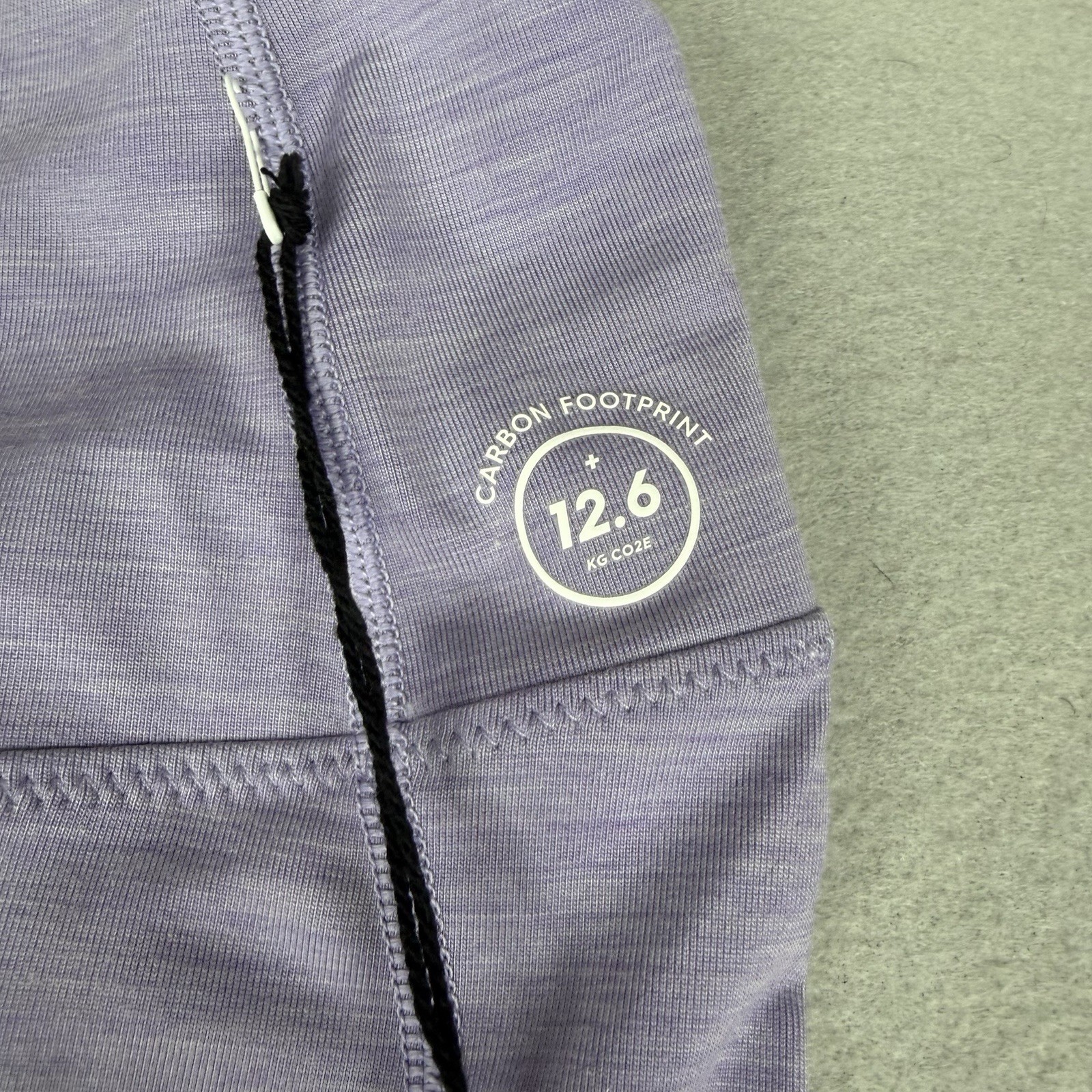 Allbirds Natural Flow Legging Purple Hush Merino Wool Blend High Rise XS NWT