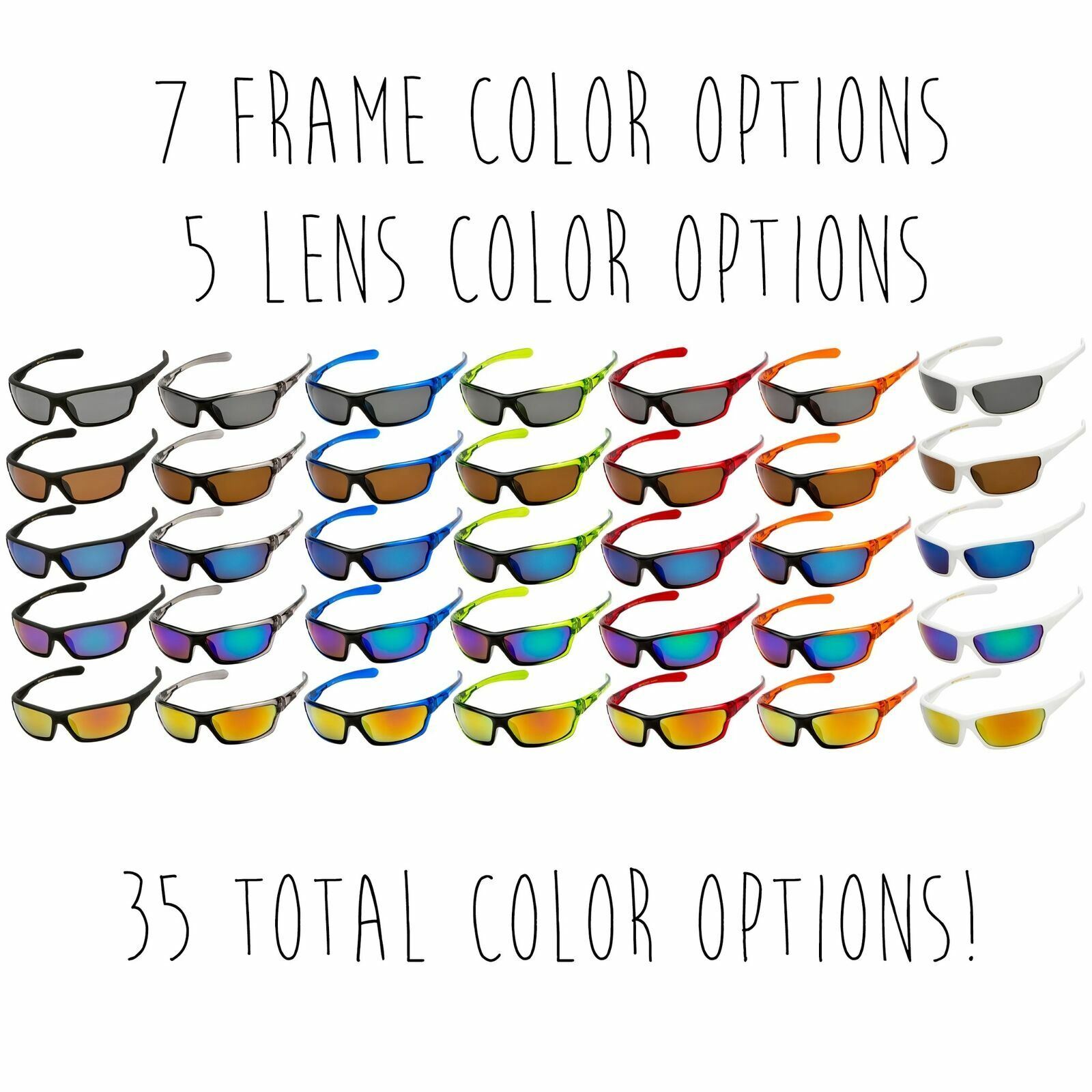 DEF Proper Polarized Sunglasses Mens Sport Running Fishing Golf Driving Glasses