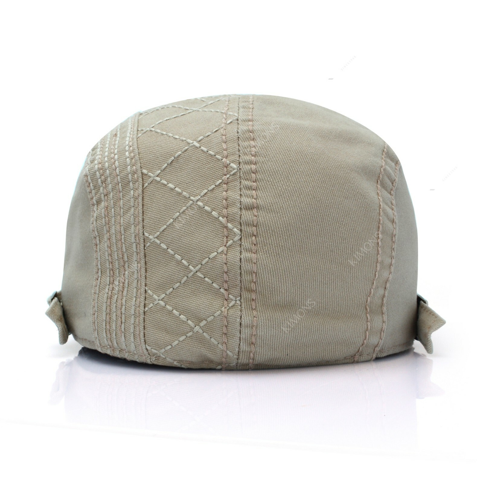 Washed Cotton Gatsby Cap Mens Ivy Hat Golf Driving Summer Flat Cabbie Newsboy