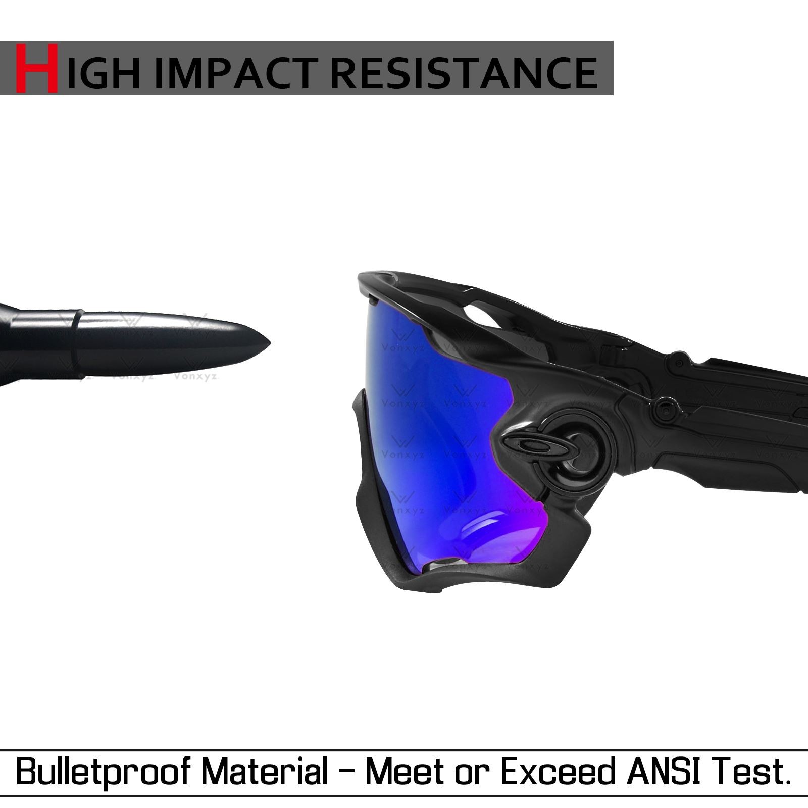 Vonxyz Polarized Replacement Lenses for-Oakley Clifden-Sunglasses Options