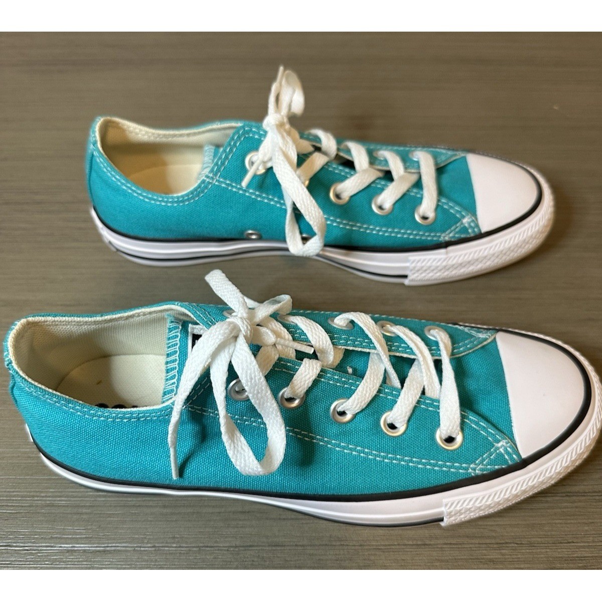 Converse All Star Sneaker Low Top Shoe Teal Men 4 Women 6 Canvas NEW No Box