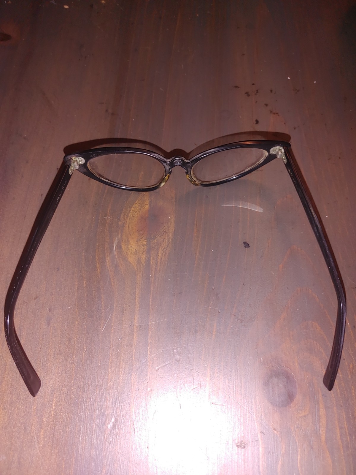 Vintage Bausch and Lomb Cateye Style Eyeglasses