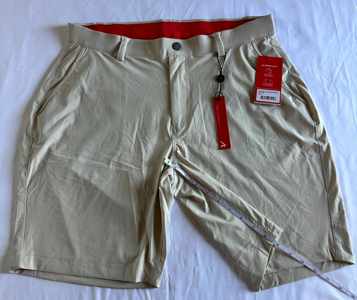 Redvanly Hanover Short 9″ Color Stone Size Large New With Tag
