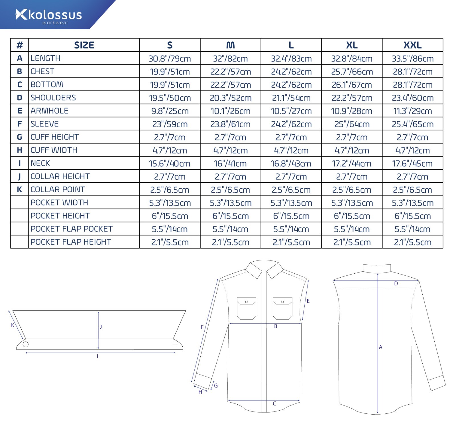 Men’s Long Sleeve Durable Work and Casual Shirts