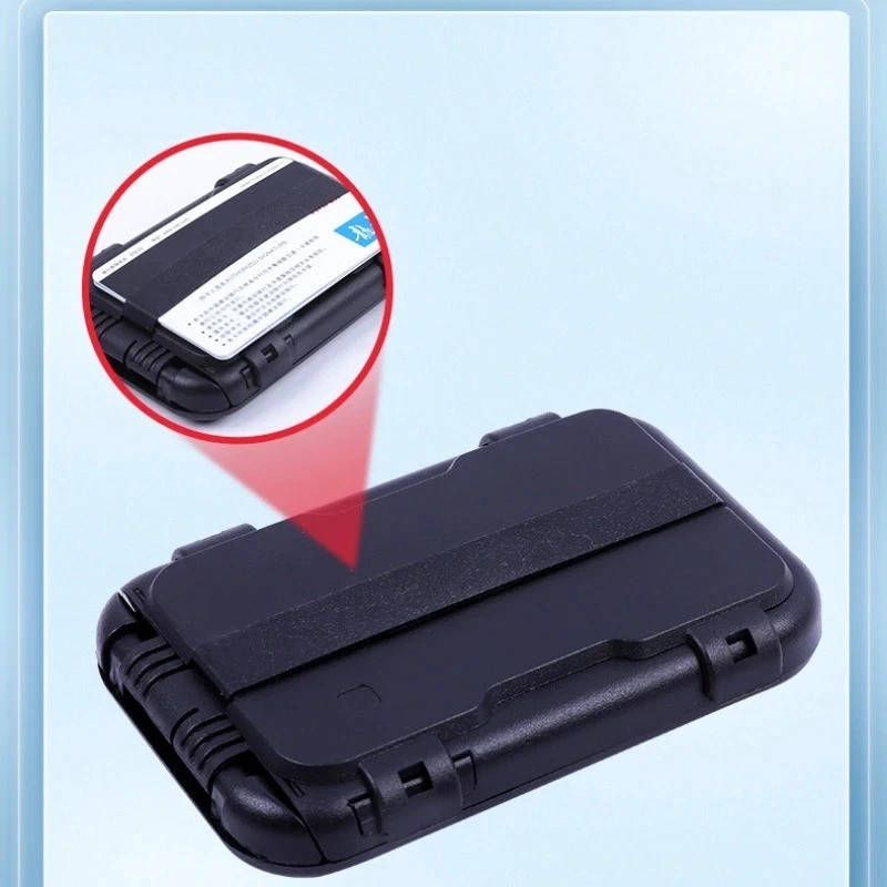 New Slim Mint Wallet Ultra-thin Rfid-blocking As-seen-on-tv Id Theft Protection*