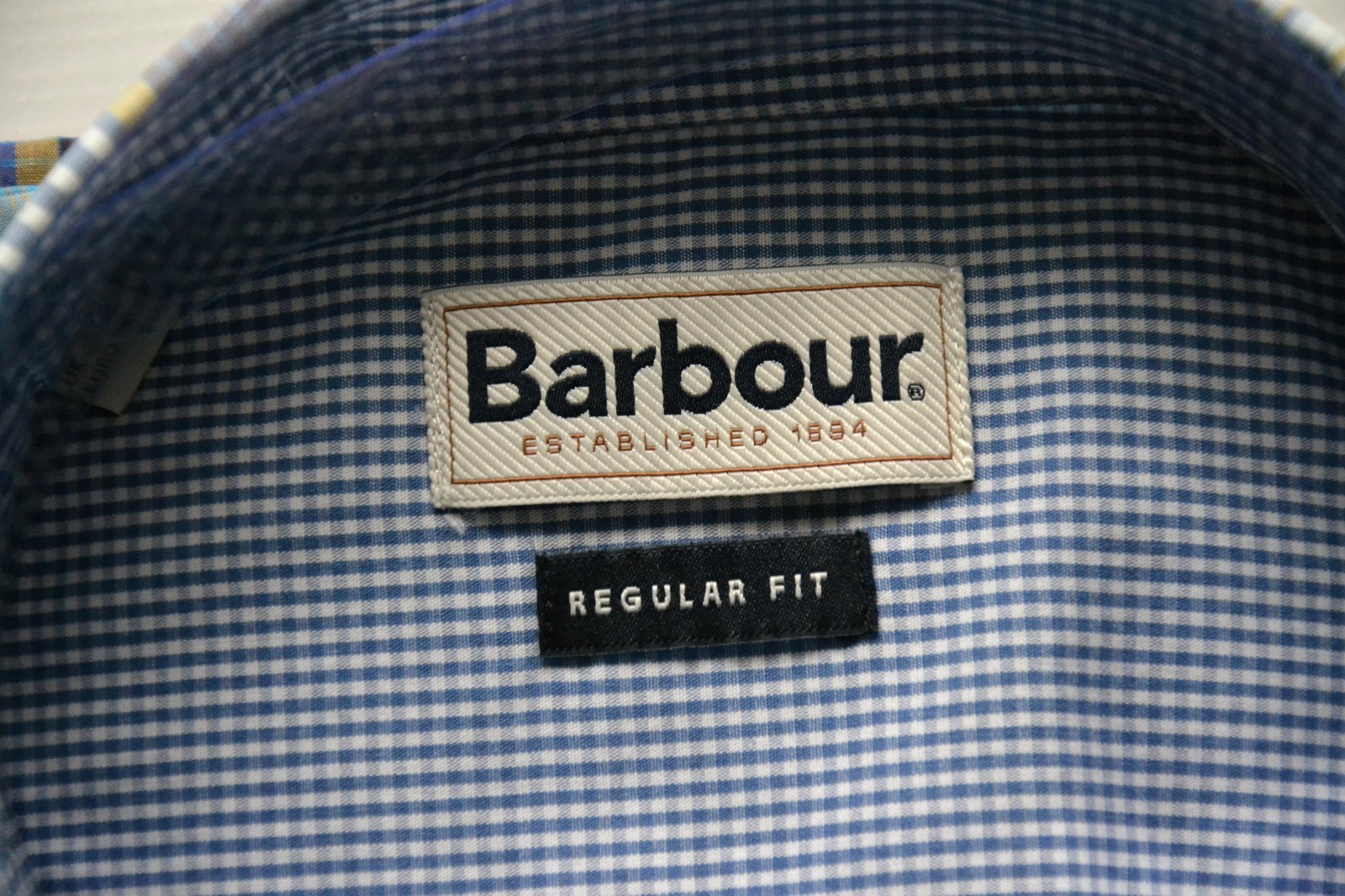 NEW BARBOUR ELLISON Men’s Shirt Men’s Summer Shirt Size 2XL Short Sleeve BIG SIZE