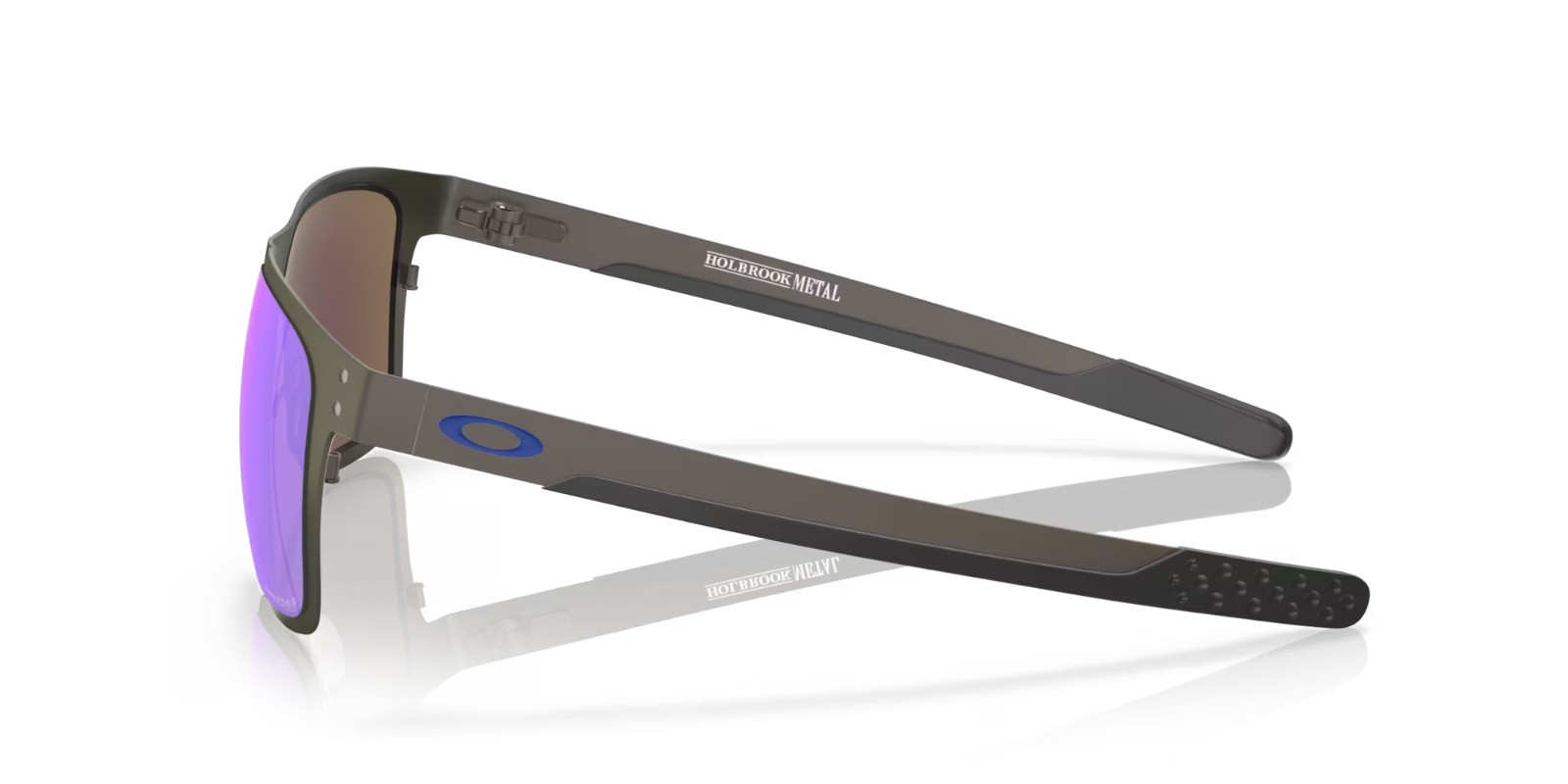 Oakley Sunglasses Holbrook Metal OO4123-0755 Gunmetal / PRIZM Sapphire POLARIZED