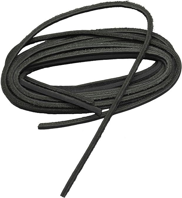 Leather Boot Shoe Laces Shoelaces Black/ Tan/ Chocolate /White 27″-36″