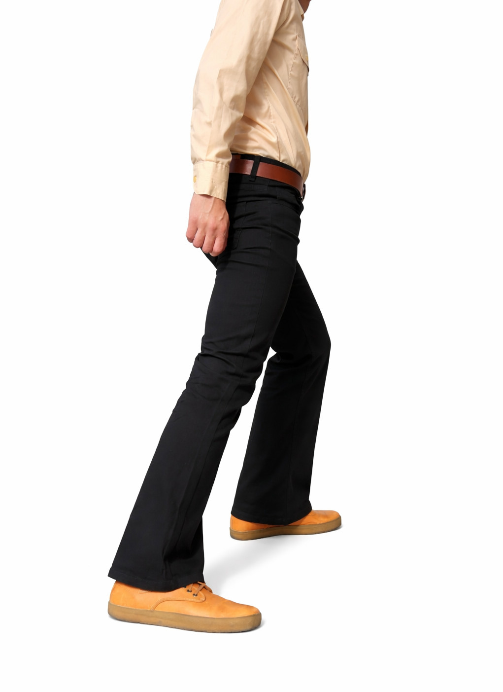 Men’s Bell Bottoms Flared Jeans- Retro Denim Flares – Classic 60s 70s Hippie