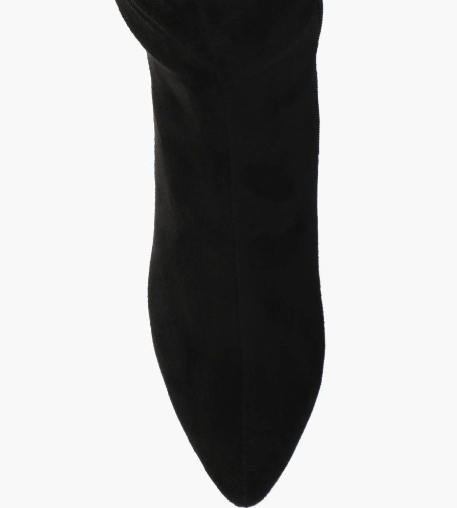 Journee Collection Ameylia Knee High Boots Black US Size 8.5W (Wide Calf)