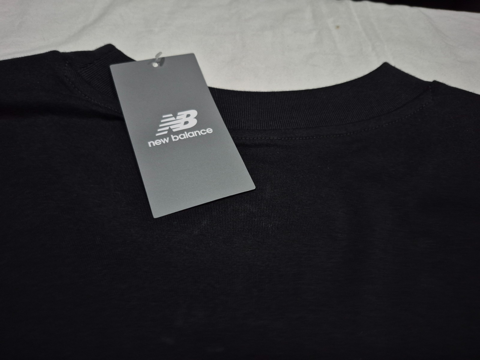 New Balance Men’s Black Color Logo Classi Sports Running Casual Cotton T-Shirt