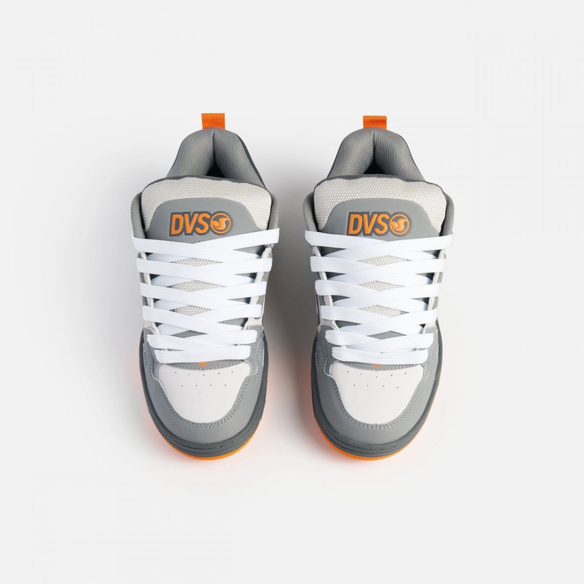 DVS Men’s Comanche Skate Shoe Charcoal/Grey/Orange – DV01318017, Charcoal/Grey/O