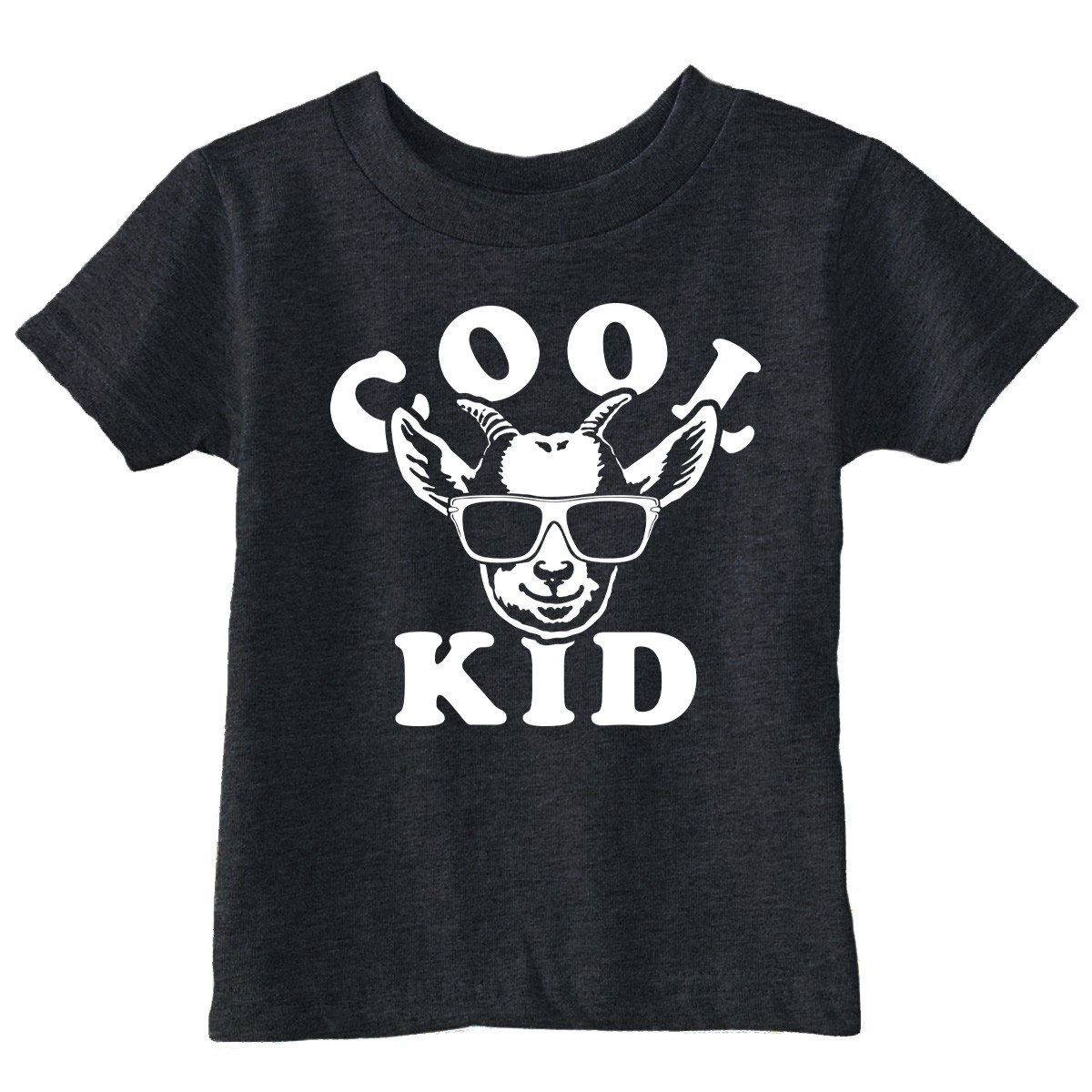 Toddler Funny T Shirts Cool Kid Goat Sarcastic Graphic Novelty Tee For Young