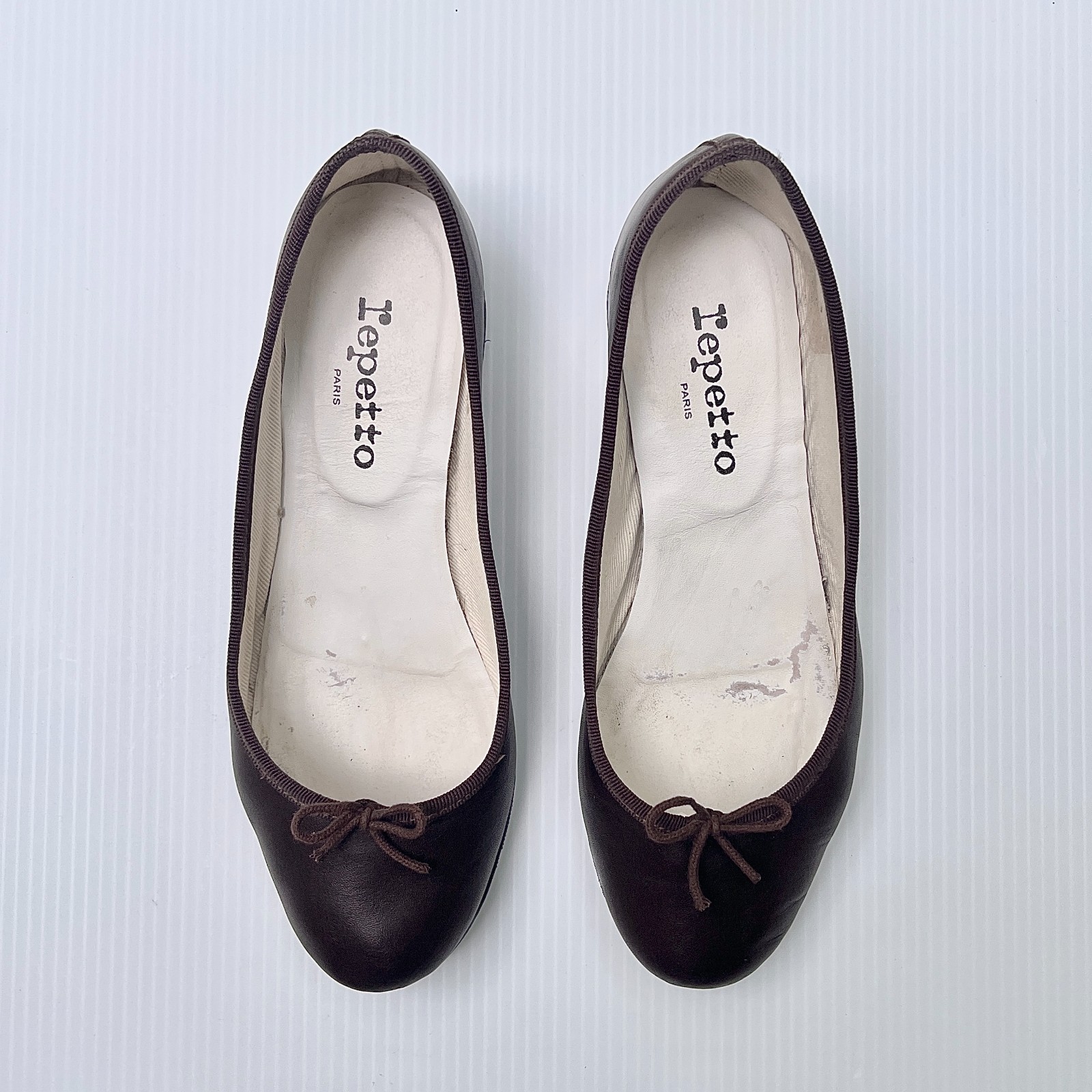Repetto Camille Leather Heels in Brown – Size 39 EU/8-8.5 US