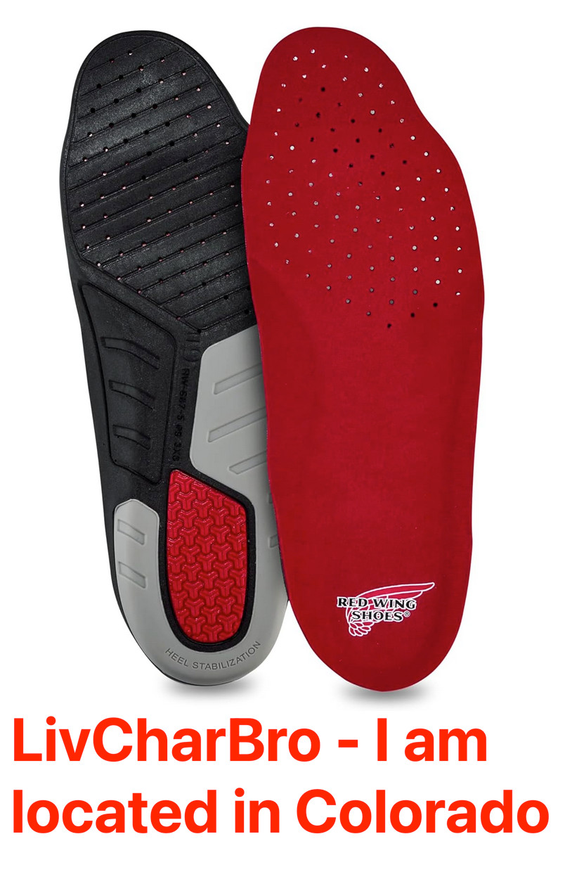 Quadrex V2 Replacement Footbed Insoles Molded Arch Gel Heel Pad Men 4/Women 6