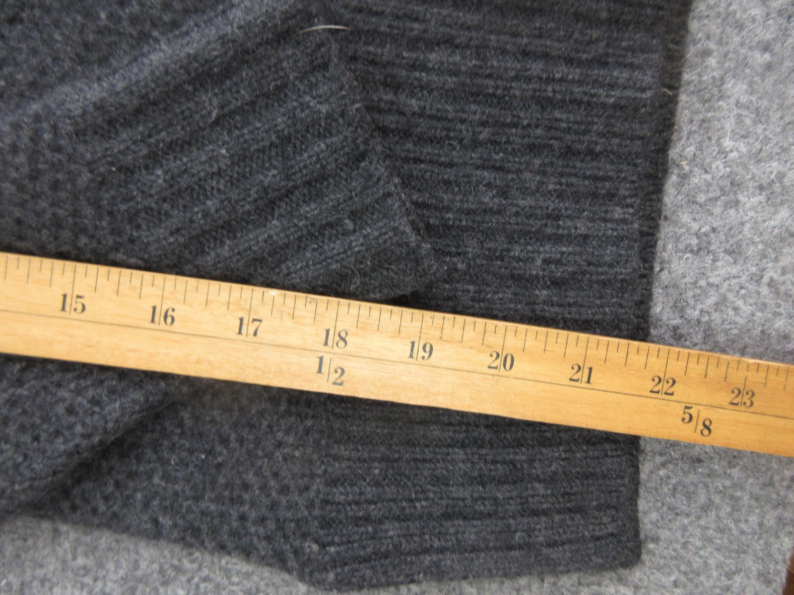 Ply Cashmere Sweater Womens XS Gray 100% Cashmere Hooded V Neck Knit Pullover