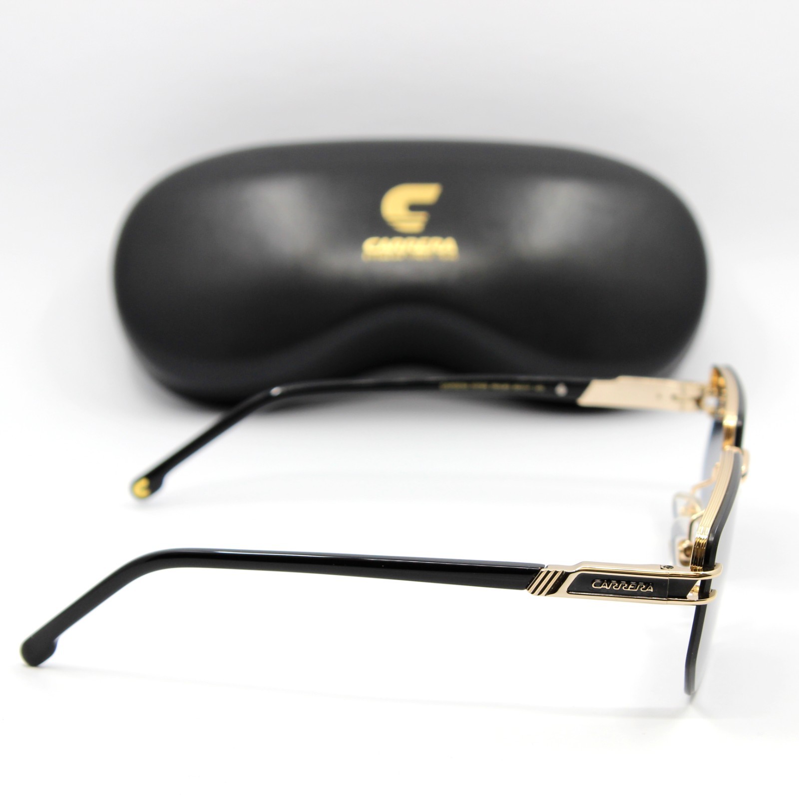 NEW Carrera 1070/S RHL Sunglasses Gold Black Frame/Dark Grey Gradient Lens 60mm
